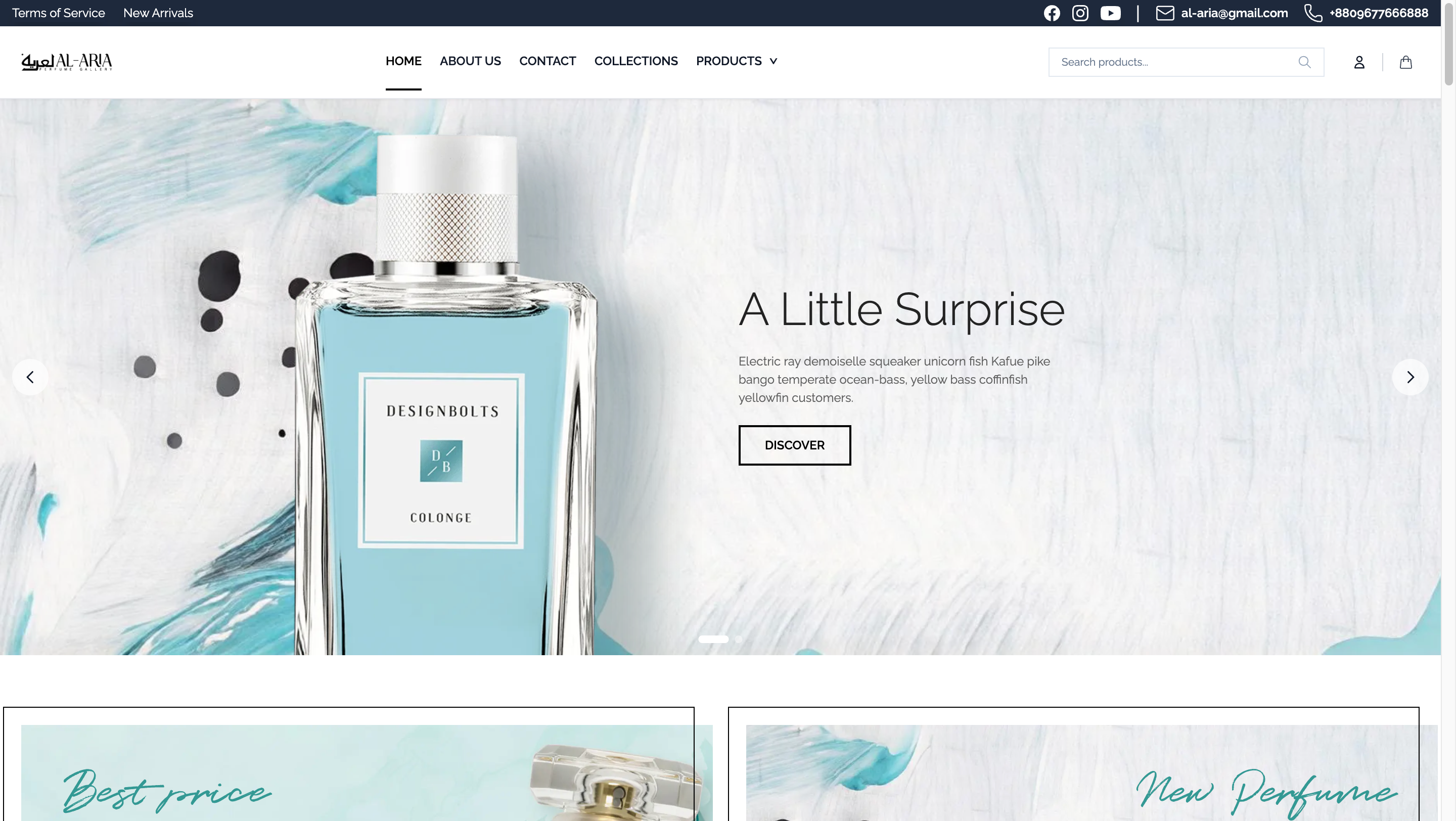 Al Aria Perfume - Screenshot 1